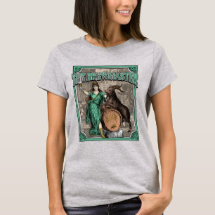 Vintage Brewmaster Woman and Goat T-Shirt