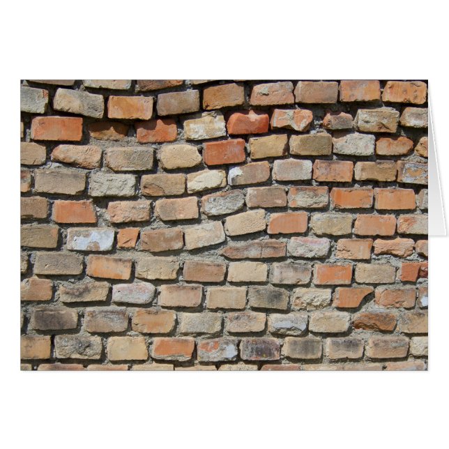 Vintage Brick Wall Cards (Front Horizontal)