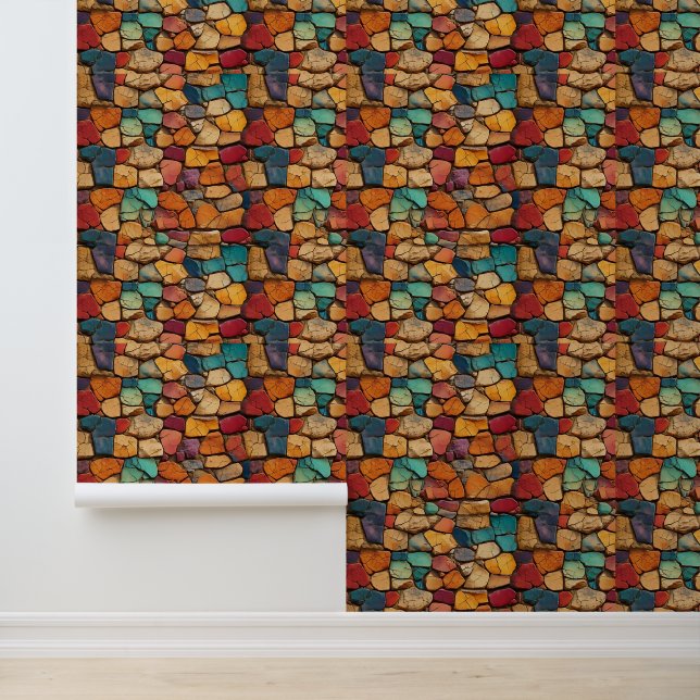 Vintage Brick wall paper (Application)