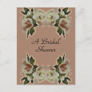 Vintage Bridal Shower Invitation Post Card