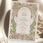 Vintage Bridal Shower Invitations Art Nouveau Deco<br><div class="desc">This stunning bridal shower invitation features the iconic Art Nouveau style of Alphonse Mucha. The design is inspired by the elegant lines and flowing curves of Art Nouveau, with a touch of Art Deco glamour. The invitation features intricate floral details. The text is printed in a stylish font, perfect for...</div>