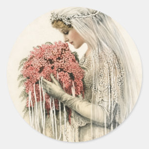 Vintage Bridal Stickers
