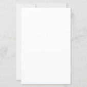 Vintage Bride budget invitation (Back)