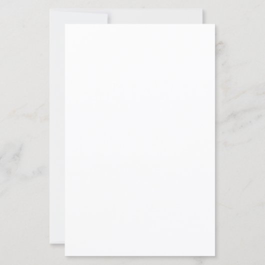 Vintage Bride budget invitation (Back)