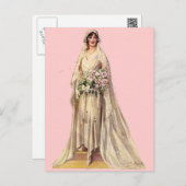 Vintage Bride Postcard (Front/Back)