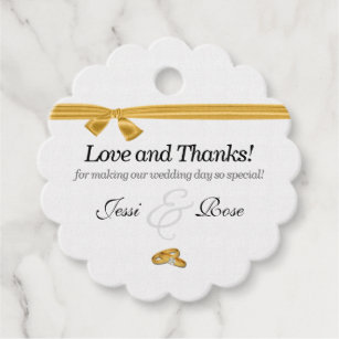 Vintage Brides Gay Wedding with Photo Thank You Favor Tags