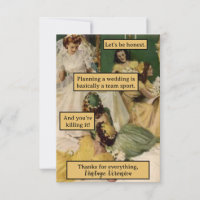 Vintage Bridesmaid Personalized Thank You Gift