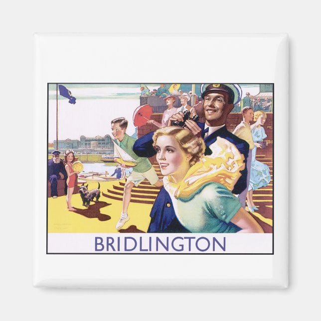 Vintage Bridlington Magnet (Front)