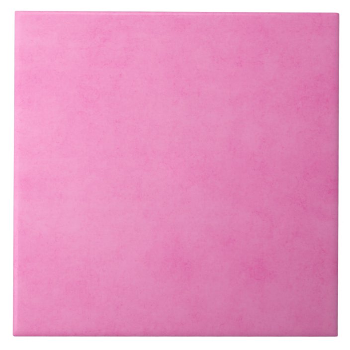 Vintage Bright Pink Parchment Paper Background Tile