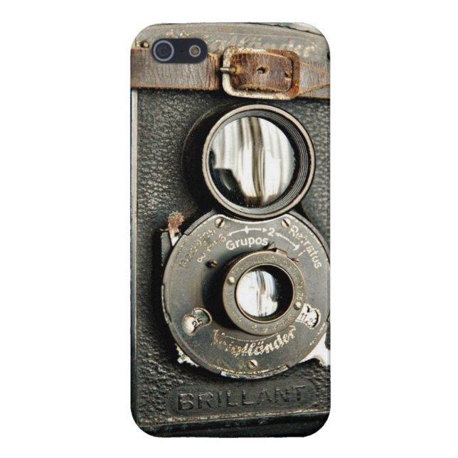 Vintage Brillant Camera iPhone 5 Case (Back)