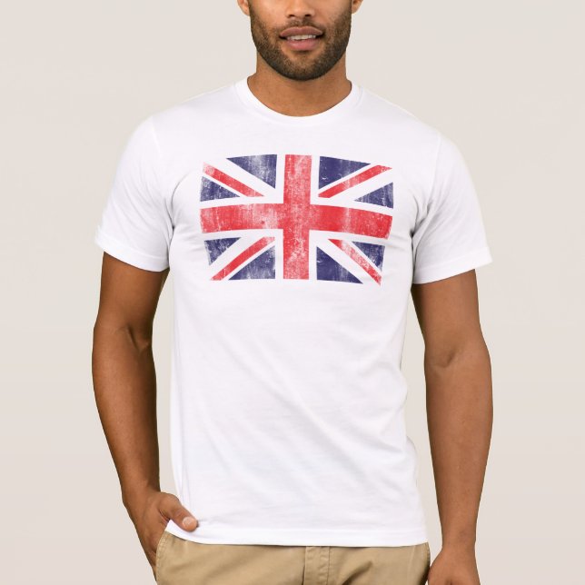 Vintage  British Flag T-Shirt (Front)