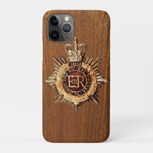 Vintage British Police Officer cap badge E&R iPhone 11 Pro Case