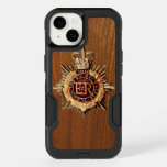 Vintage British Police Officer cap badge E&amp;R OtterBox iPhone 14 Case