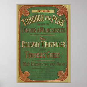 Vintage British Railway Travel Guide Poster