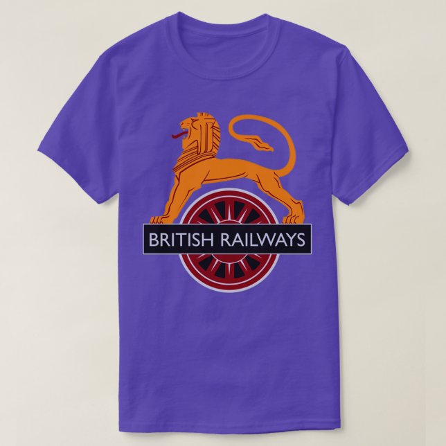 Vintage British Railways Design T-Shirt (Design Front)