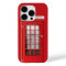 Vintage British Red Telephone Box Custom Monogram