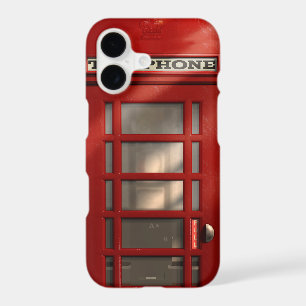 Vintage British Red Telephone Box iPhone 17 Case