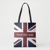 Union Jack UK Flag Vintage Distressed Tote Bag | Zazzle