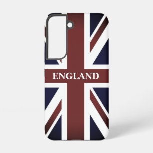 Vintage British Union Jack flag English pride Samsung Galaxy S22 Case