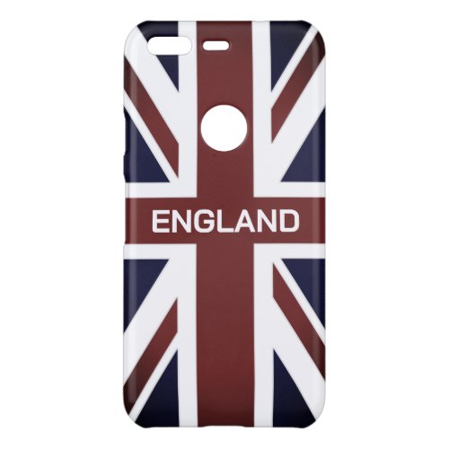 Vintage British Union Jack flag English pride Uncommon Google Pixel Case