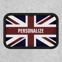 Vintage British Union Jack flag uniform Patch
