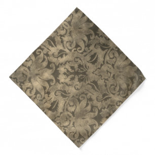 Vintage Brocade Bandana