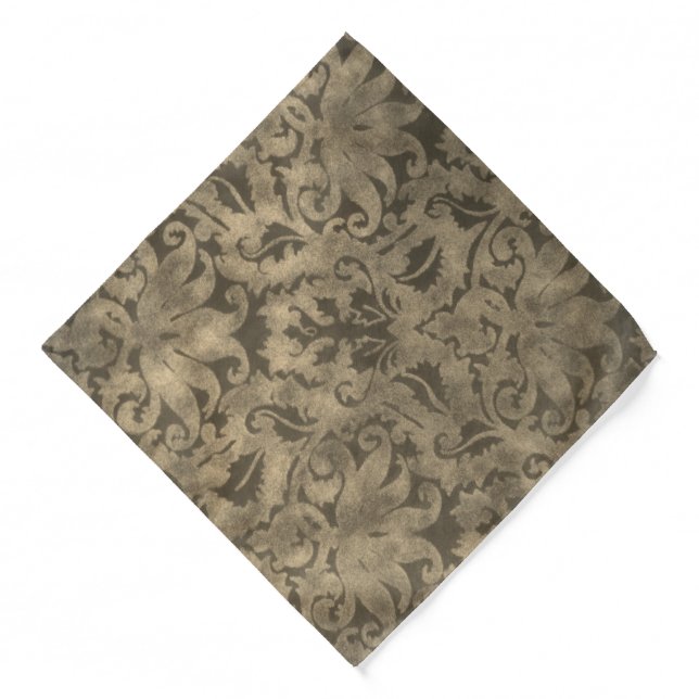 Vintage Brocade Bandana (Front)