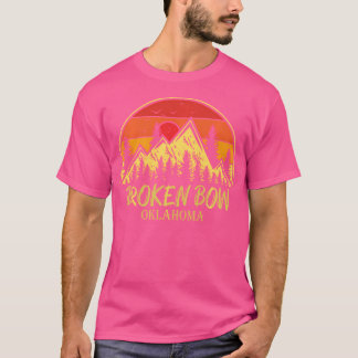 Vintage Broken Bow Oklahoma Ok Mountains Hiking So T-Shirt