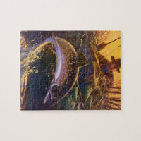 Rainbow Trout Fly Fishing Jigsaw Puzzle