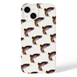 Vintage Brook Trout Fish, Sports Fishing Fisherman Case-Mate iPhone 14 Case