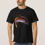 Vintage Brook Trout Fish, Sports Fishing Fisherman T-Shirt