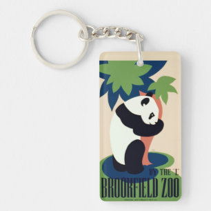 Vintage “Brookfield Zoo” key chain