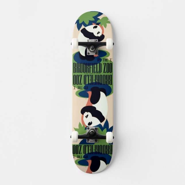 Vintage “Brookfield Zoo” skateboard (Front)
