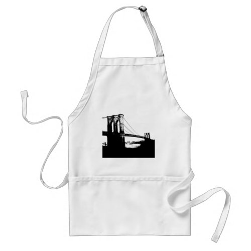 Vintage Brooklyn Bridge Adult Apron