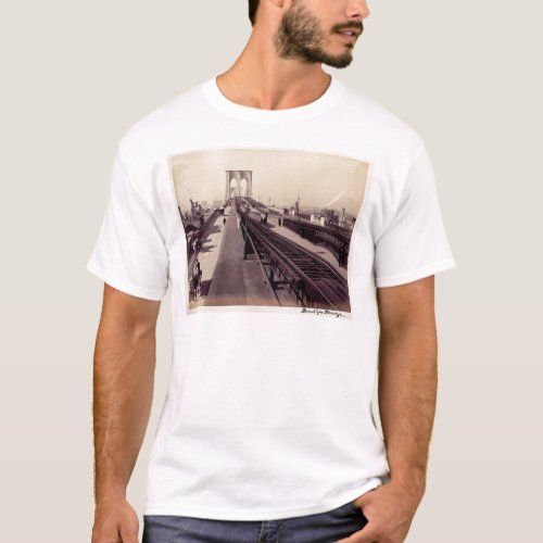 Vintage Brooklyn Bridge New York City T_Shirt