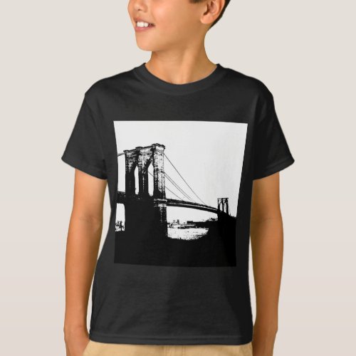 Vintage Brooklyn Bridge T_Shirt