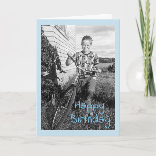 Vintage Brother Birthday Card