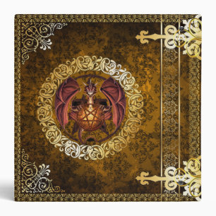 🔮Vintage Brown Medieval Witchcraft Book Of Shadow 3 Ring Binder
