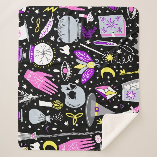 Vintage brown-orange tartan plaid. sherpa blanket (Front)