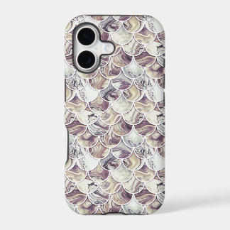 Vintage brown scales iPhone 17 case