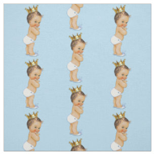 Vintage Brunette Little Prince Fabric