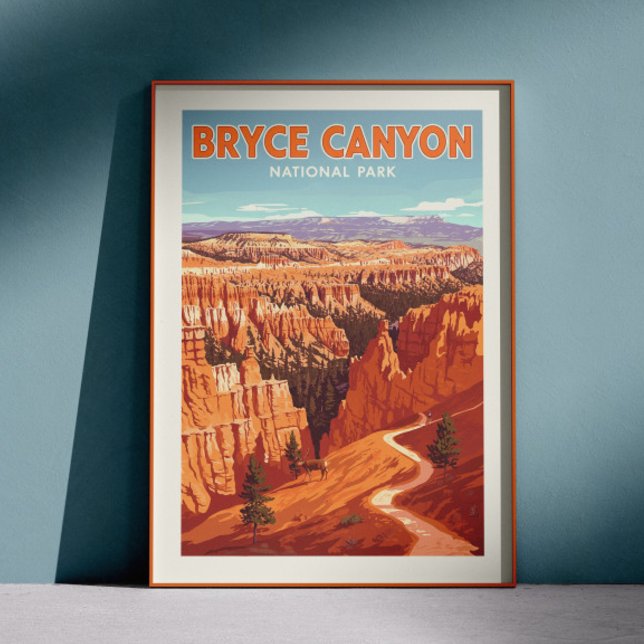 Vintage Bryce Canyon National Park Poster (Creator Uploaded)