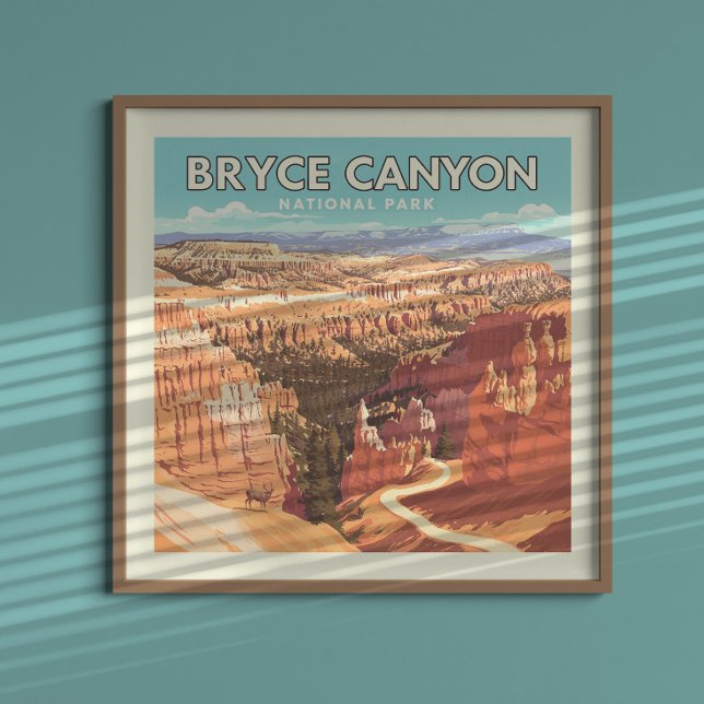 Vintage Bryce Canyon National Park Poster (Creator Uploaded)