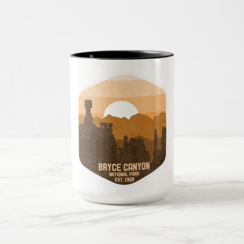 Vintage Bryce Canyon National Park Utah Souvenir Mug