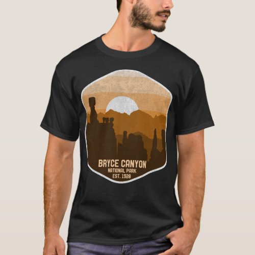 Vintage Bryce Canyon National Park Utah Souvenir T_Shirt