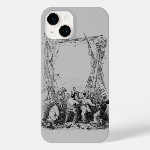 Vintage Buccaneers and a Shipwrecked Pirate Ship Case_Mate iPhone 14 Case