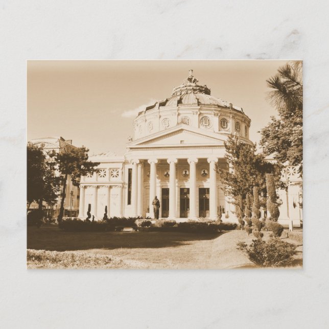 Vintage Bucharest Postcard (Front)