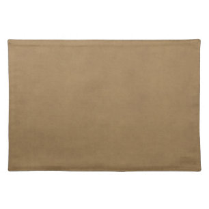 Vintage Buckskin Leather Brown Parchment Template Placemat