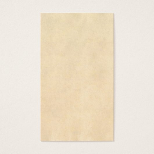 Vintage Buckskin Tan Leather Parchment Template (Front)