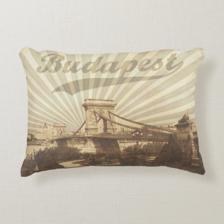 Vintage Budapest Accent Pillow